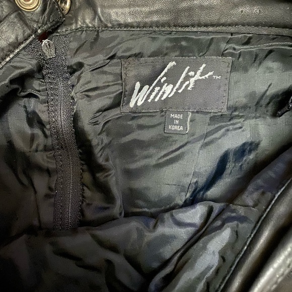 Genuine Leather skirt - Women’s size 11/12 - Picture 3 of 7